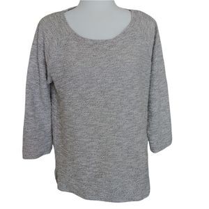 Lou & Grey White glitter Sparkle Pullover Sweater
Women’s Size Medium.